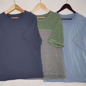 2XL MENS SHIRT BUNDLE, BLUE GREEN 2XL